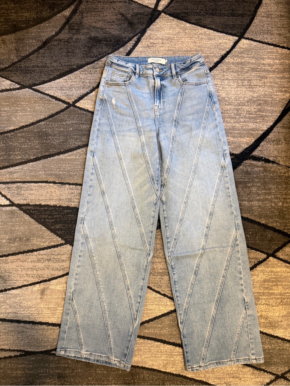 WOMENS HIDDEN DAD JEANS
